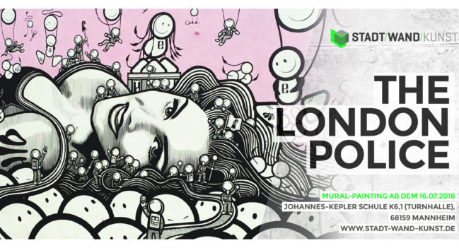 THE LONDON POLICE im Juli in Mannheim