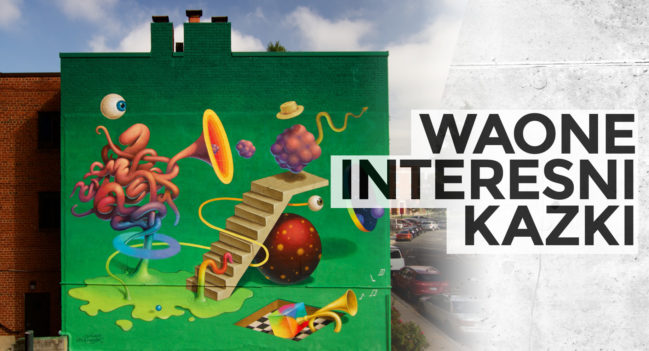WAONE INTERESNI KASKI bei STADT.WAND.KUNST 2018