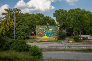 Mural WAONE INTERESNI KASKI Mannheim