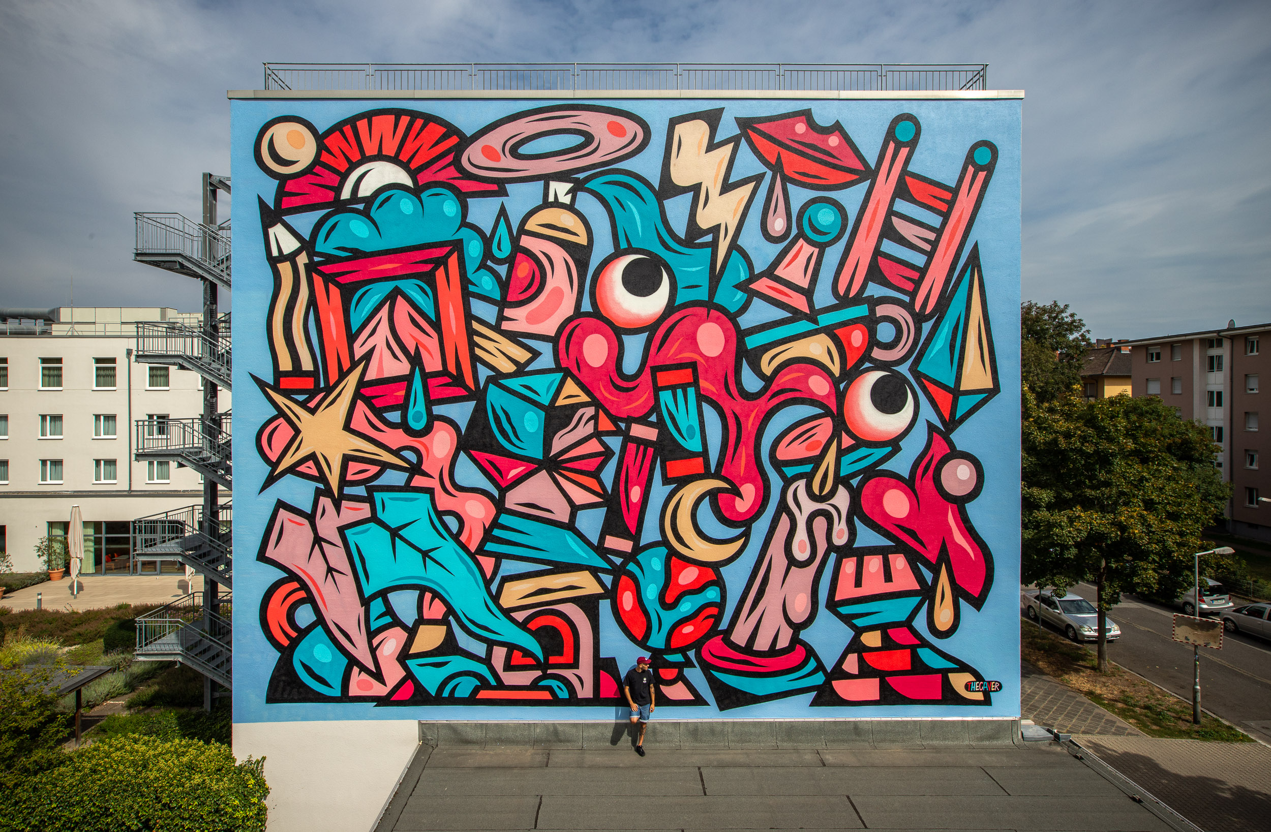 Mural The Caver "Feel Like Home"