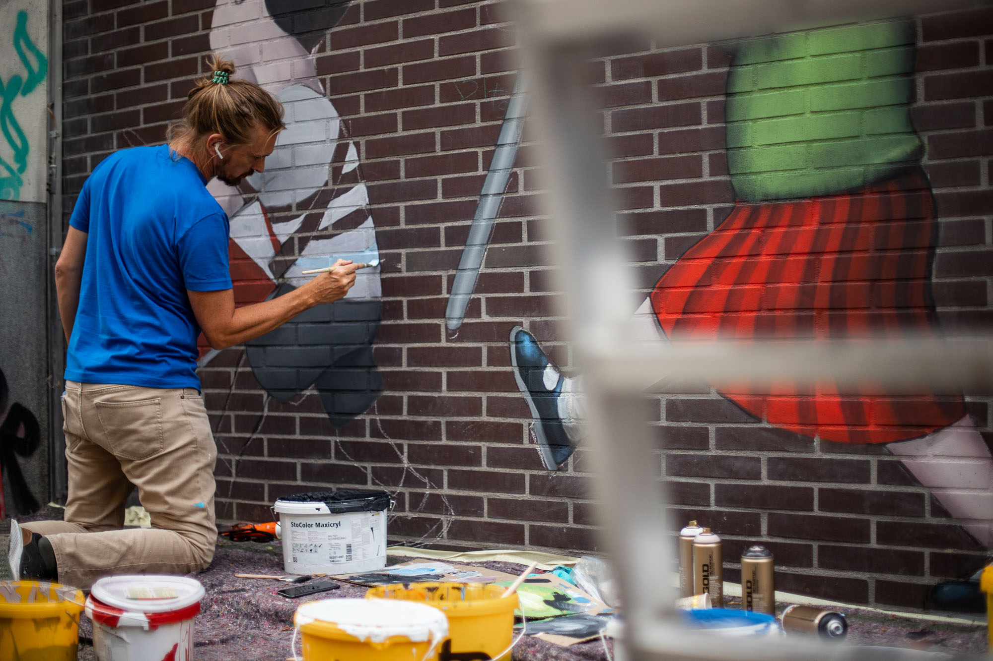 Das fertige Mural von Seth für STADT.WAND.KUNST