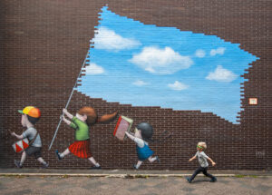 Das fertige Mural von Seth für STADT.WAND.KUNST